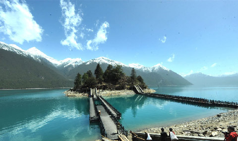 巴松错湖 巴松错湖