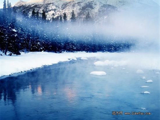 冬日神仙湾上雾气缭绕 摄影:欧阳摄影 冬日神仙湾上雾气缭绕 摄影:欧阳摄影